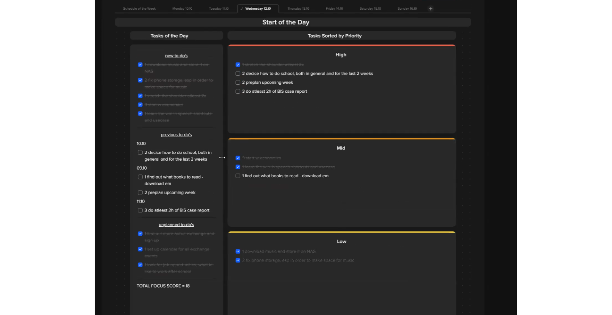 Maximizing Productivity with a Task Management & Journaling Page